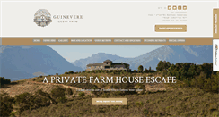 Desktop Screenshot of guinevereguestfarm.com